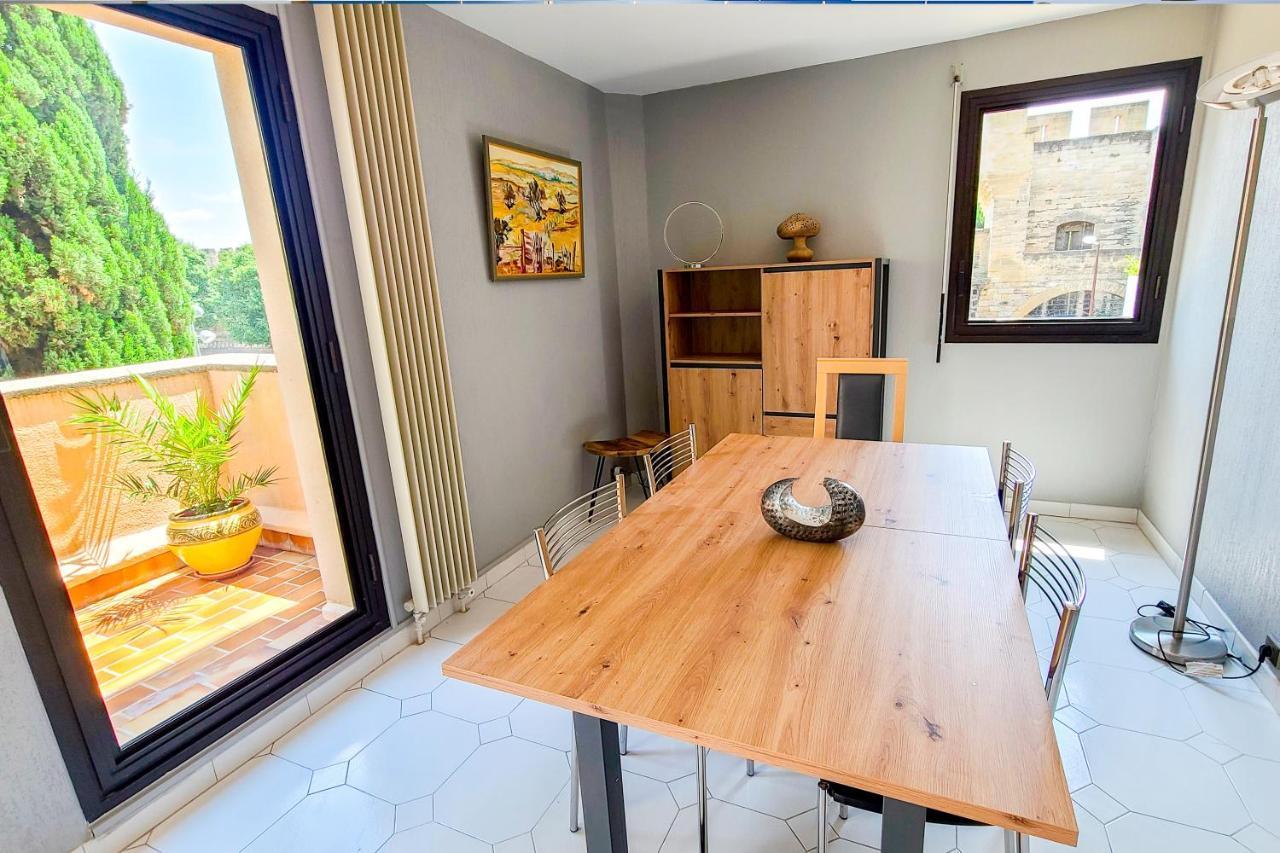 Regard Sur Les Remparts - Terrasse & Parking Avignon Exterior foto